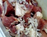 Hình bước làm 1 của món Thịt kho củ cải