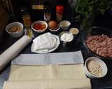 Foto del paso 1 de la receta: Espléndida empanada de jamón al coñac