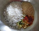 A picture of step 3 of Farali (fasting) Sabudana Khichdi.