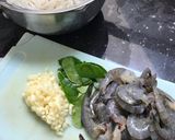 Foto langkah ke 1 dari resep Shirataki udang garlic butter #keto.
