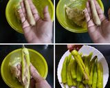 A picture of step 4 of Mirchi Bajji / MirapakayaBajji.