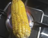 A picture of step 2 of Roasted corn.