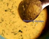 A picture of step 3 of Methi gota.