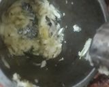 A picture of step 3 of Mushroom corn toast.