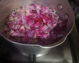 A picture of step 1 of Rose Lemonade.