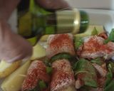 Foto del paso 7 de la receta: Roll de Merluza, vegetales y papas al horno