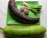 Hình bước làm 1 của món Canh BẦU nấu cá lóc