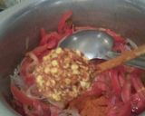 A picture of step 2 of Tamator ki chutni.