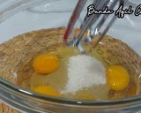 Foto langkah ke 5 dari resep Cake Telur Ceplok | Cake Telur Mata Sapi.