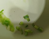 Hình bước làm 1 của món Canh bí xanh nấu rong biển tôm khô