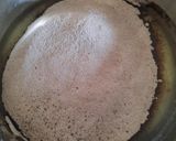 A picture of step 2 of Lamington chocolate cake.