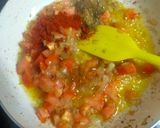 A picture of step 2 of Karela Subzi.