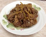 Hình bước làm 4 của món Vịt kho gừng