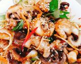 Hình bước làm 3 của món Gỏi khoai môn