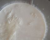 A picture of step 1 of Alphonso mango shake.