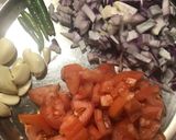 A picture of step 1 of Fish kulambu.