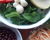 Hình bước làm 2 của món Gỏi xoài cá thu