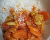 A picture of step 6 of Vegan Cauliflower Curry in a Hurry.