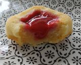 Une image de l'étape 2 de Fondant Chocolat Blanc et Coulis de Framboise.