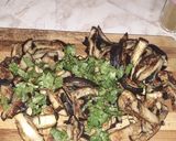 Une image de l'étape 1 de Salade au aubergines et poivrons.