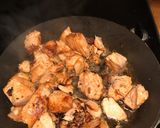 A picture of step 5 of Charred salmon and sprouts.