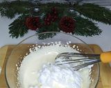Une image de l'étape 5 de Recette bûche de Noël chocolat et noisette.