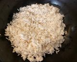 A picture of step 2 of Thai mango sticky rice (khao niaow ma muang - ข้าวเหนียวมะม่วง).