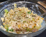 Foto del paso 5 de la receta: Ensalada distinta con sobras de pollo asado y aliño cremoso