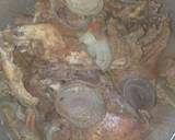 Red oil Guinea fowl stew recipe step 1 photo