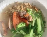 Hình bước làm 4 của món Bánh đa chả cá + chả lụa