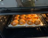 Hình bước làm 7 của món Bánh Mì Nhân Gà Xé Phô Mai