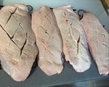 Une image de l'étape 3 de Filets de canard marinés citron vert poivron et oignon rouge caramélisé.