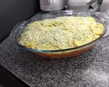 Foto del paso 7 de la receta: Pastel de merluza y atún a la malagueña