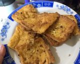 Foto langkah ke 4 dari resep ROTI TELOR GORENG (CEMILAN #DIRUMAHAJA).