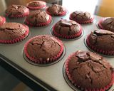 Nutellás csokis muffin recept fázis 5 fotója