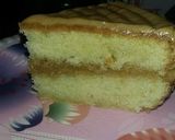 A picture of step 2 of Bombay coffee cake.