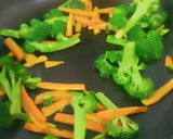 A picture of step 4 of Mangolian Stir fry Tofu.