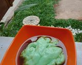 Foto langkah ke 7 dari resep Bubur Sum Sum Pandan super gampil. 1:10.