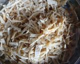 A picture of step 1 of Roti noodles.