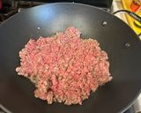 A picture of step 1 of Beef Tostada.