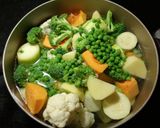 Foto del paso 1 de la receta Puré de verduras con jamón