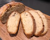 A picture of step 13 of No-Knead Milk and Nut European Bread.