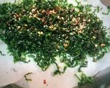 A picture of step 10 of Crispy Spinach.