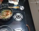 A picture of step 2 of Veg cutlets with methi and palak.