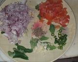 A picture of step 1 of Daal Khichadi (with leftover daal).