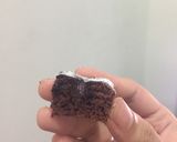 Foto langkah ke 11 dari resep Fudgy Mocha Cake (Cake Coklat Kopi) 4,5 sdm no oven, no mixer, no timbangan.