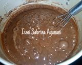 Foto langkah ke 1 dari resep Kue Pyrex Puding Coklat Makassar.