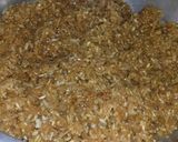A picture of step 8 of Piyoon (sindhi traditional dish).