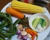 Foto langkah ke 1 dari resep TUMIS PELANGI 🌈(wortel, jagung, kacang panjang).