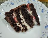 चॉकलेट केक स्ट्राबेरी के साथ (Chocolate cake with strawberry recipe in hindi) रेसिपी चरण 16 फोटो